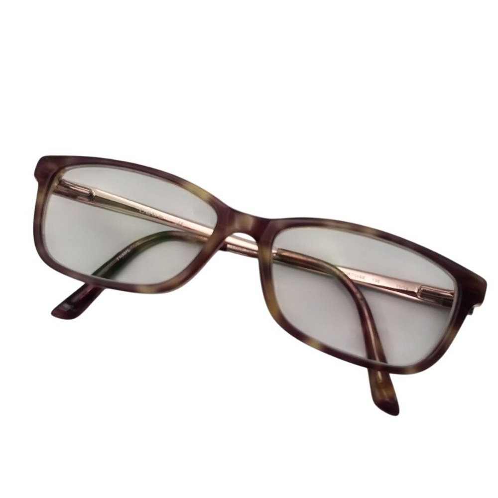 Bebe Tortoise Eyeglasses *Frames ONLY* Rectangular Full Rim Designer Glasses